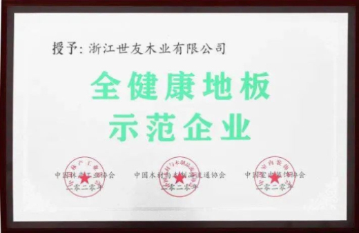 世友地板告訴你，什么叫“全健康地板”！
